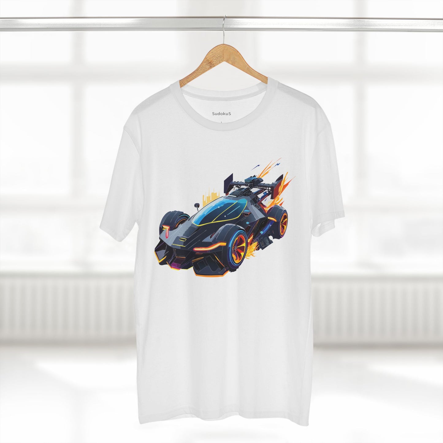 Hot Wheels Car Shirt Unisex Premium Cotton Tee With Unique Car Art Design For Everyday Wear
