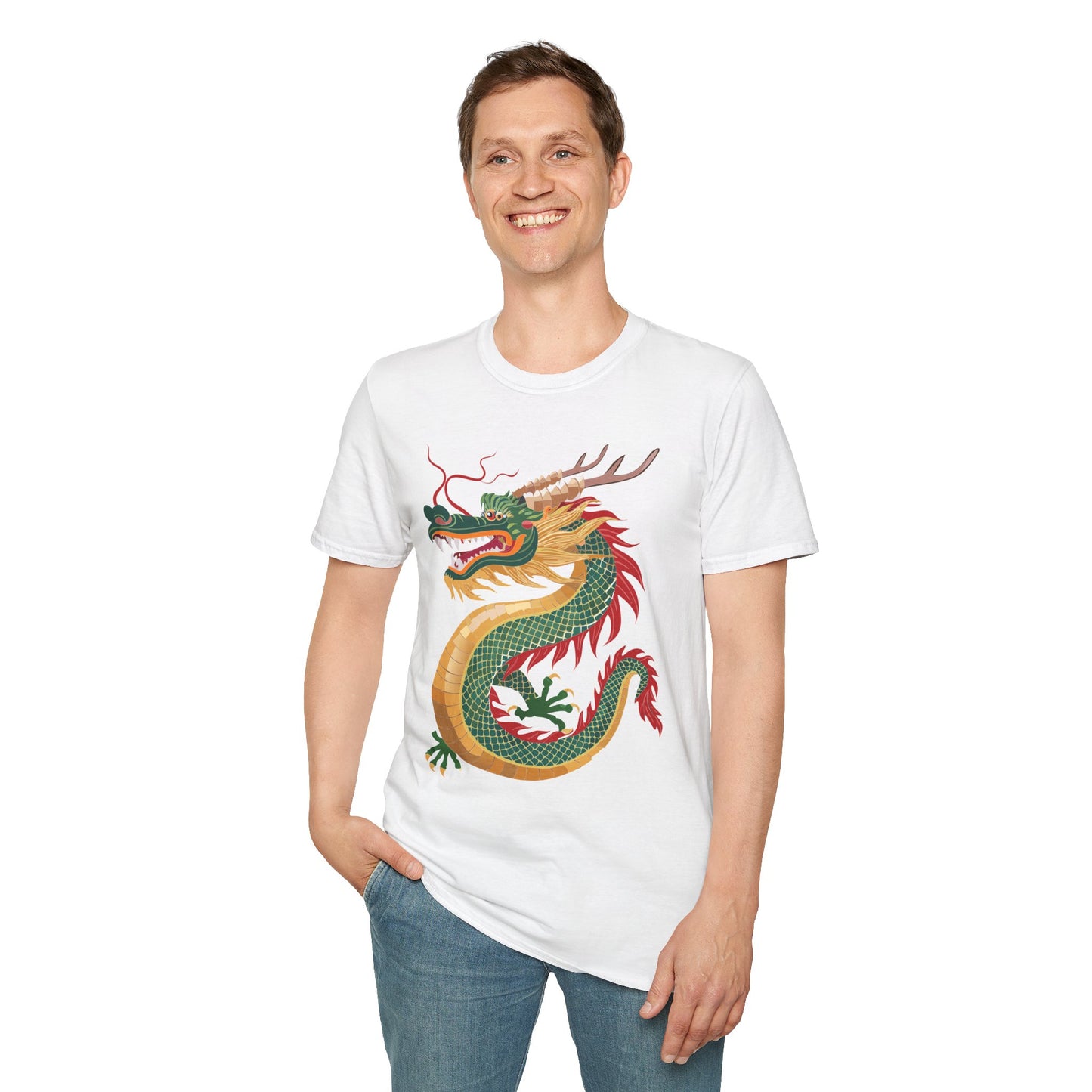 Dragon T Shirt, Dragon Shirt, Shirt with Animals, Animal Shirt