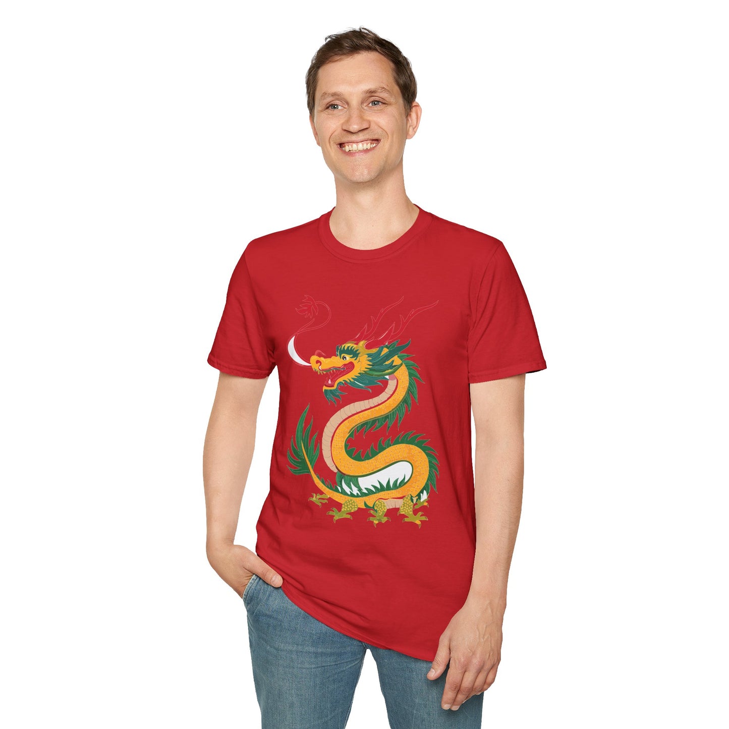 Dragon T Shirt, Dragon Shirt, Shirt with Animals, Animal Shirt