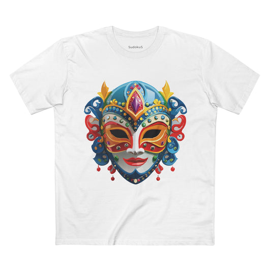 Mask Shirt, Shirt with Face - SudokuS