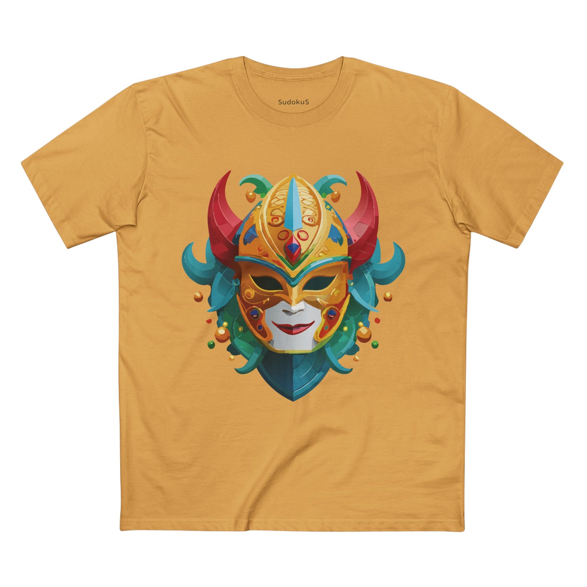 Mask Shirt, Shirt with Face - SudokuS