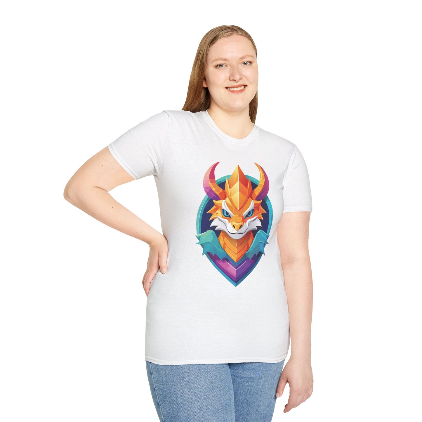 Dragon T Shirt, Dragon Shirt, Shirt with Animals, Animal Shirt