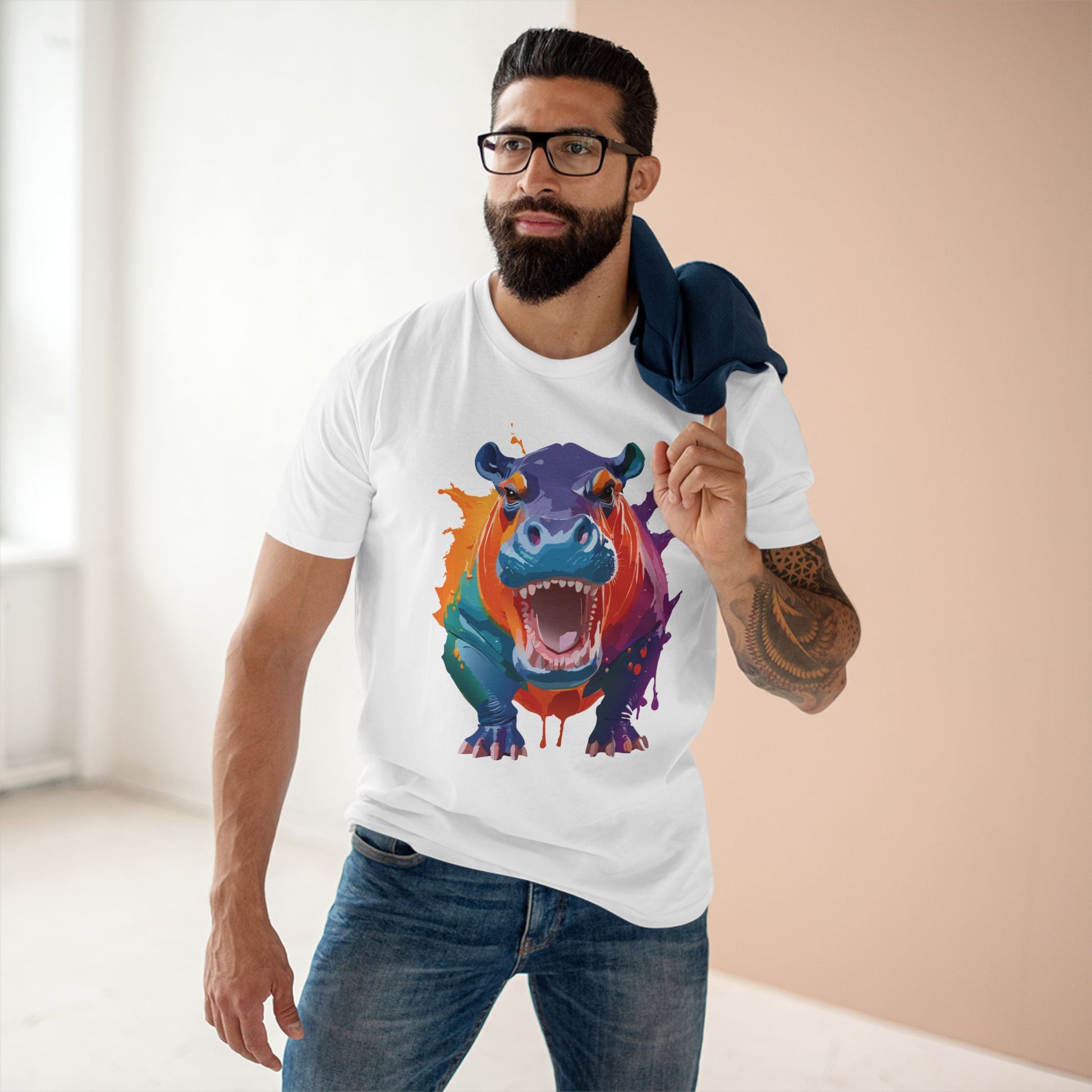 Animal Shirt, Hippo Shirt - SudokuS