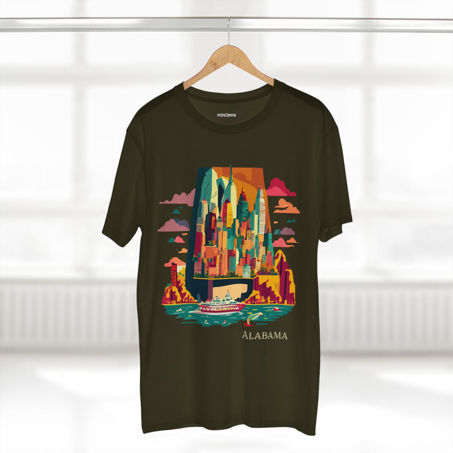US State Shirts, Alabama Shirt