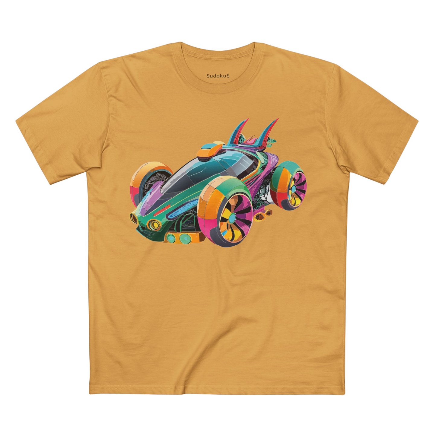 Car Shirt Hot Wheels Unisex Premium Cotton With Unique Art Design Preshrunk Regular Fit Crew Neck