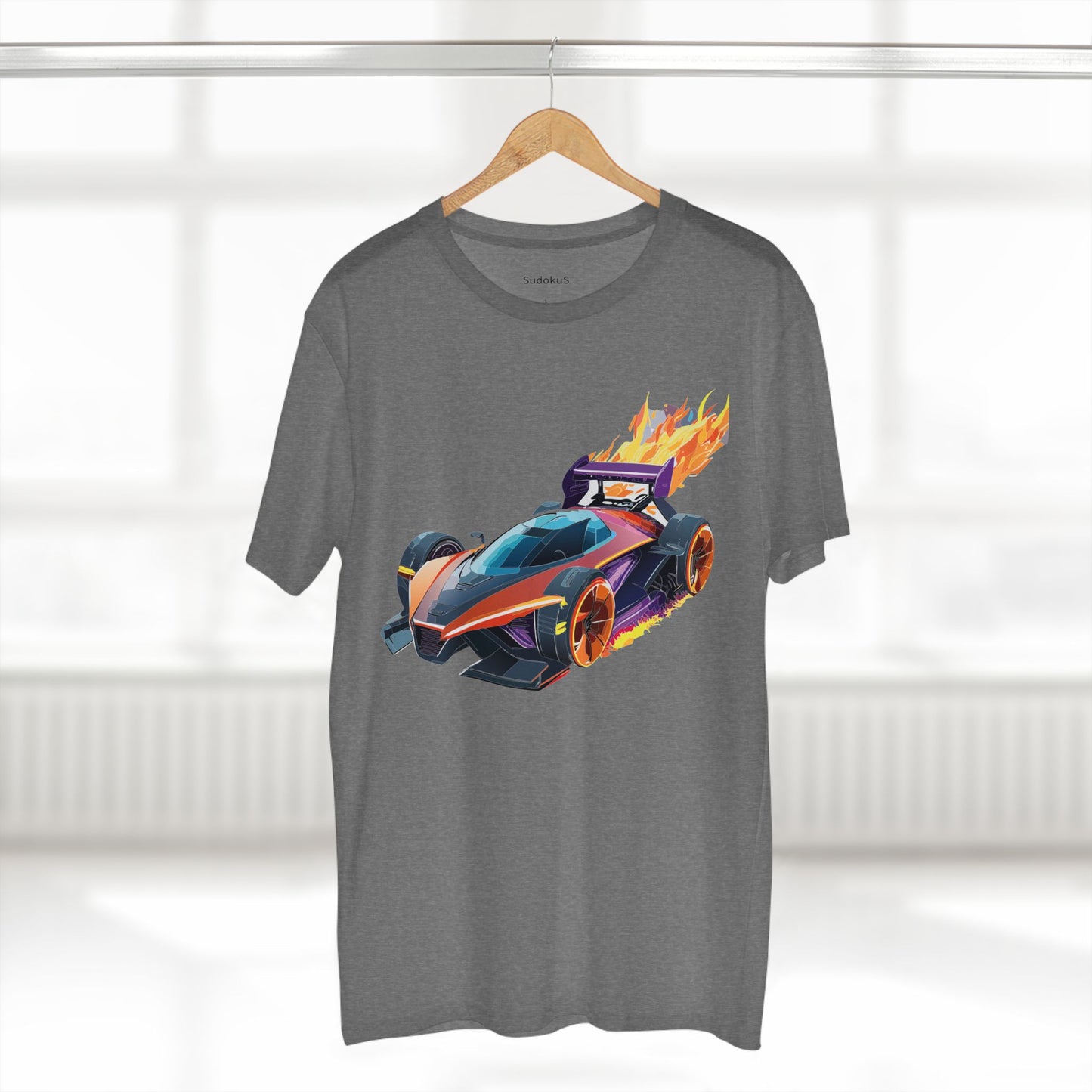 Hot Wheels Car Shirt Unisex Premium Cotton Tee With Unique Car Art Design For Auto Enthusiasts