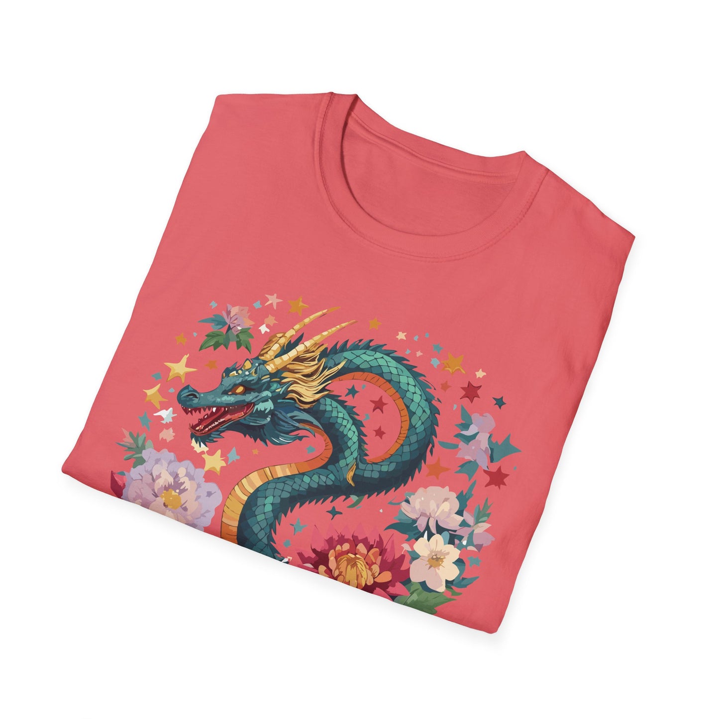 Dragon T Shirt, Dragon Shirt, Shirt with Animals, Animal Shirt