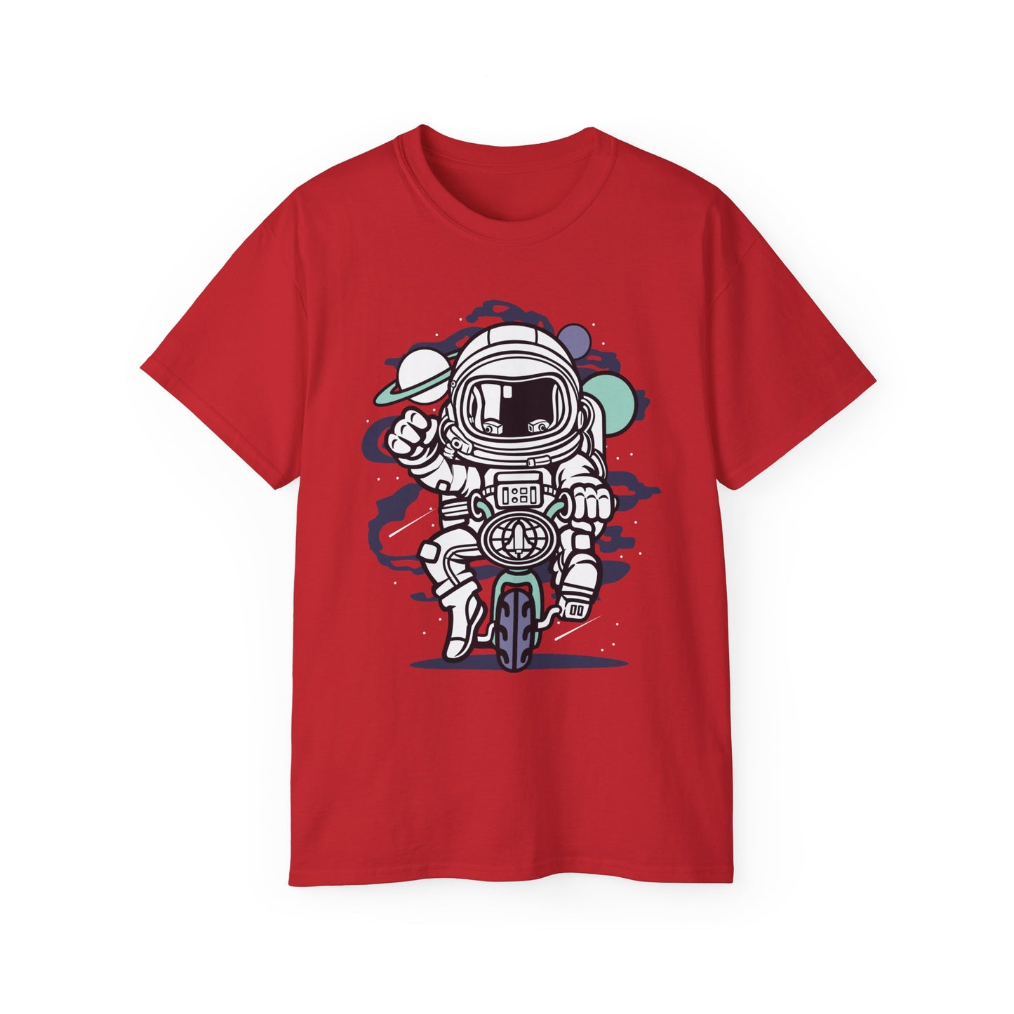 Astronaut Tee Shirt, Astronaut Graphic T‑Shirt, Cartoon Graphic T-Shirt, Art Design Shirt, Cosmos Tee Shirts 6