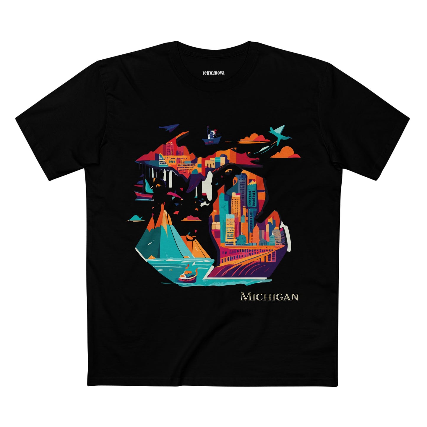 US State Shirts, Michigan Shirt
