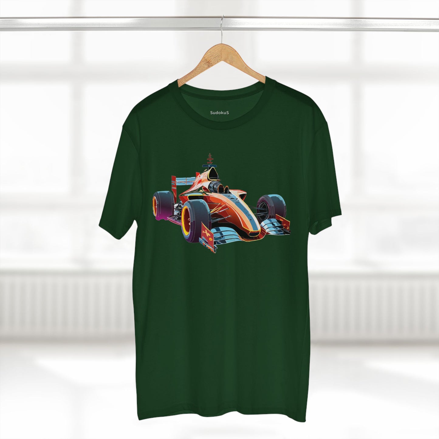 Unisex Car and Hot Wheels Shirt Premium Cotton Tee with Unique Art Design Graphic Illustration