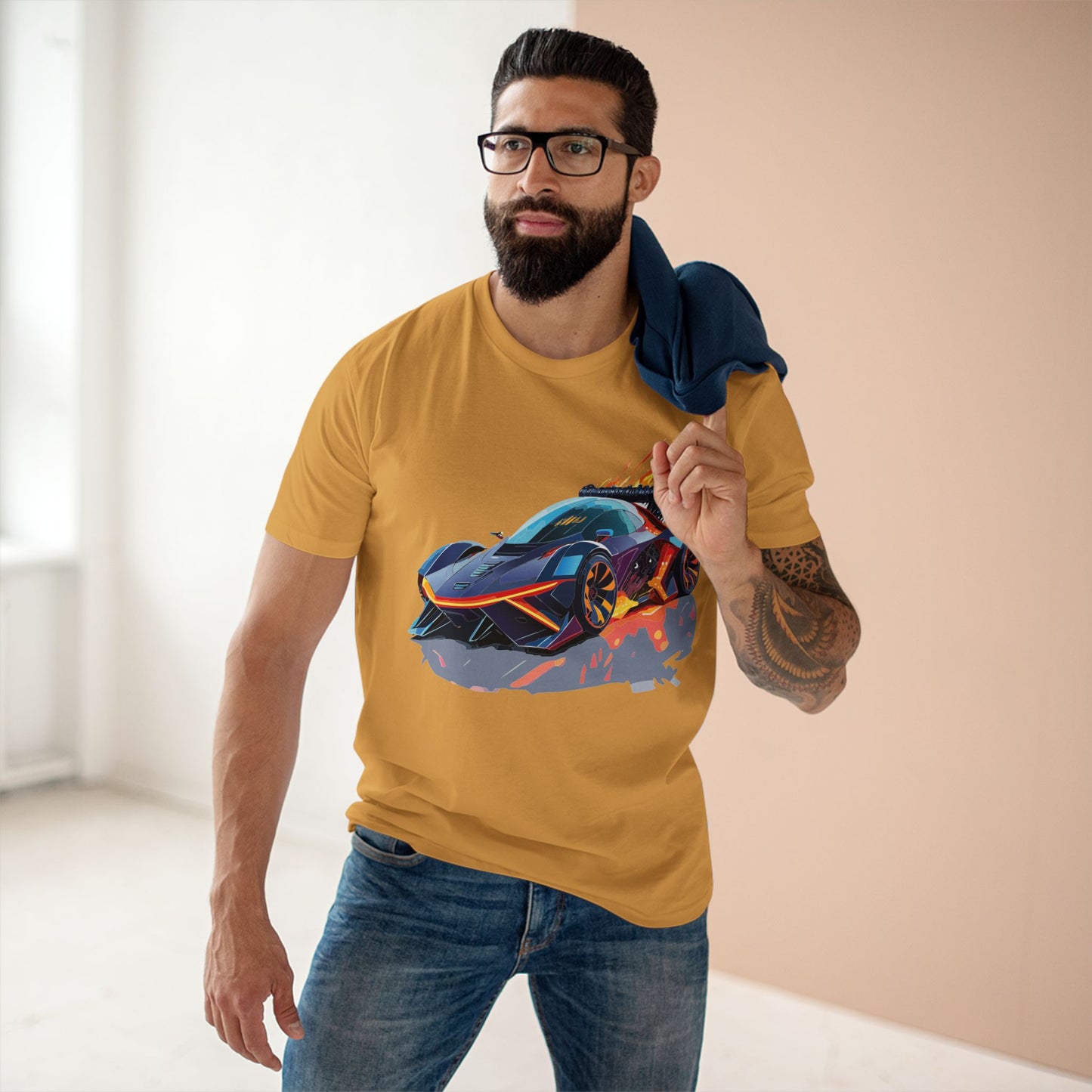 Hot Wheels Car Shirt Unisex Premium Cotton Tee With Unique Car Art Design For Fans