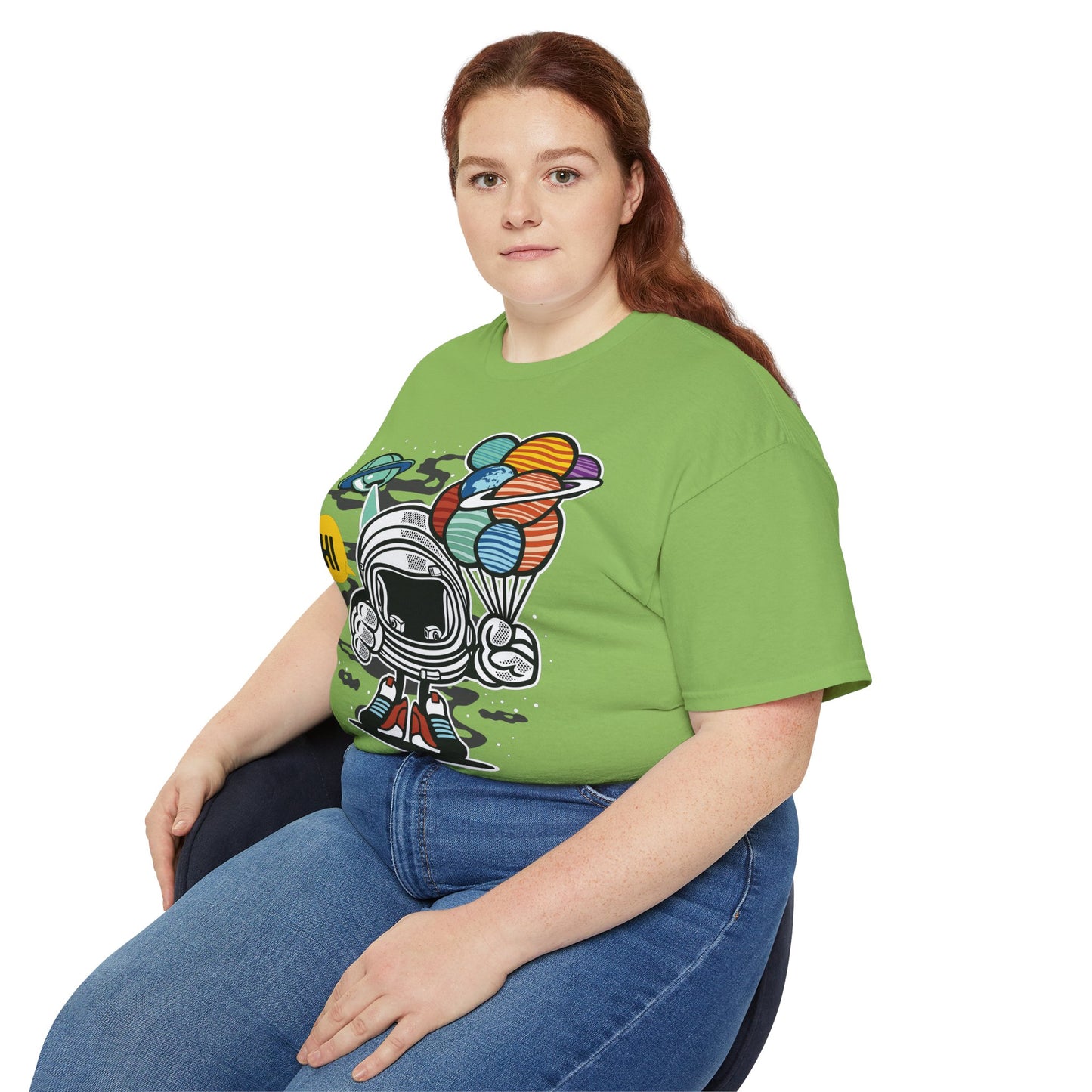 Astronaut Tee Shirt, Astronaut Graphic T‑Shirt, Cartoon Graphic T-Shirt, Art Design Shirt, Cosmos Tee Shirts 7