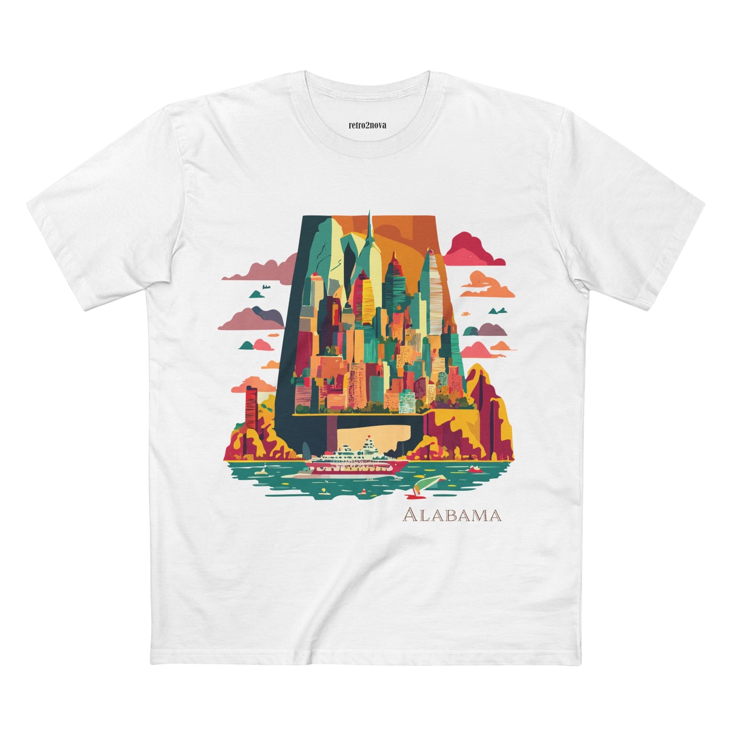 US State Shirts, Alabama Shirt