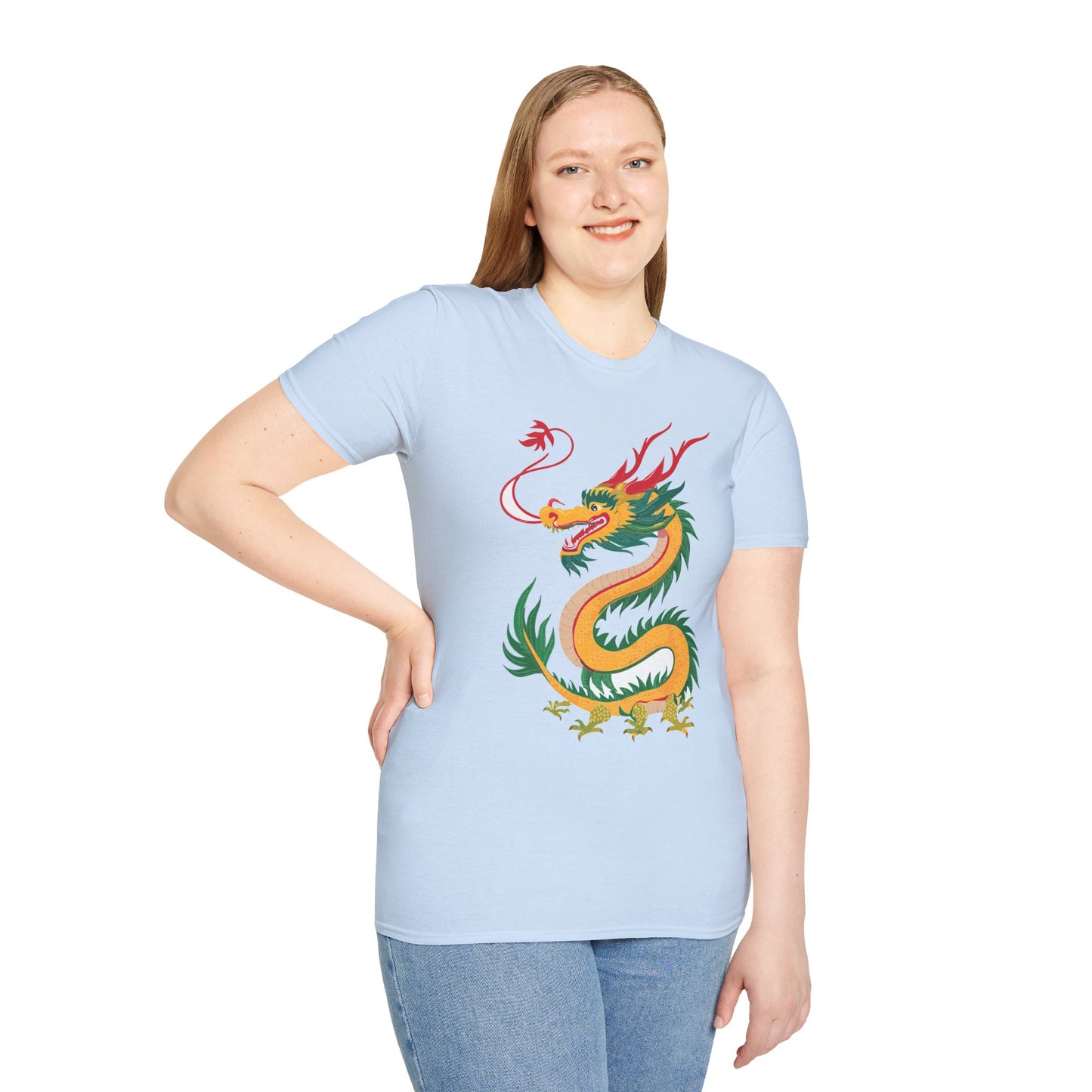 Dragon T Shirt, Dragon Shirt, Shirt with Animals, Animal Shirt