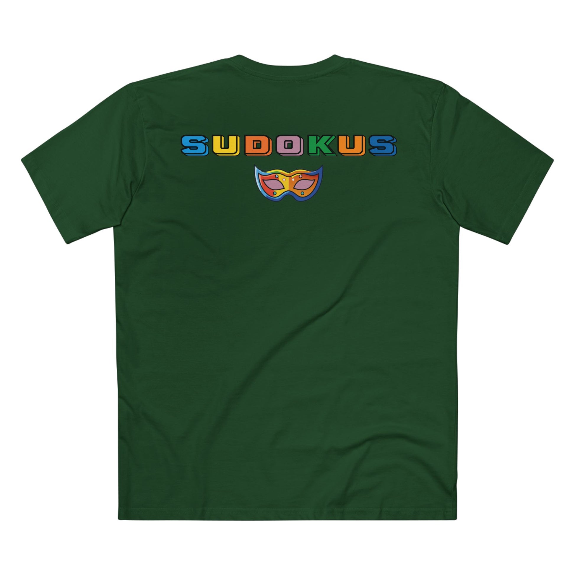 Mask Shirt, Shirt with Face - SudokuS