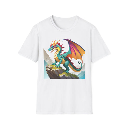 Dragon T Shirt, Dragon Shirt, Shirt with Animals, Animal Shirt
