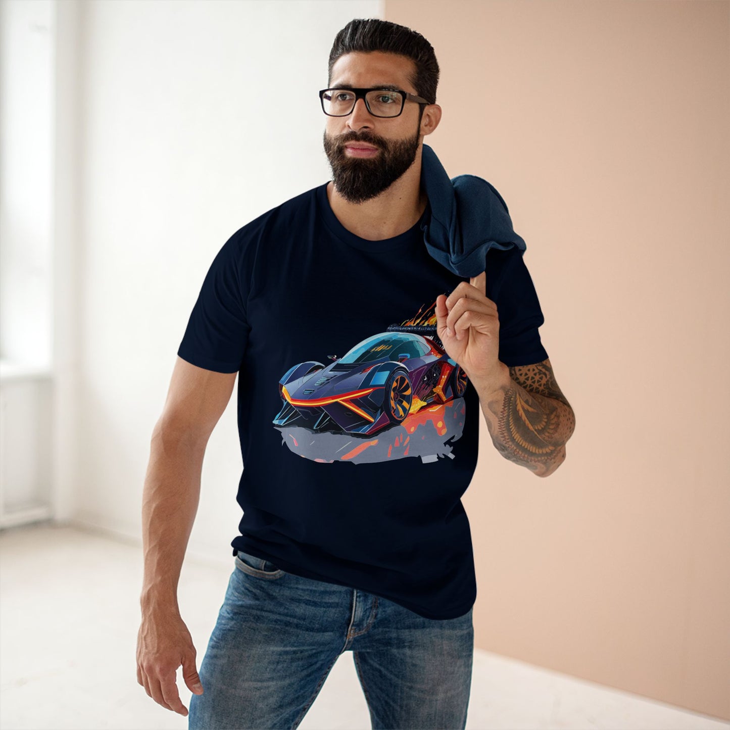 Hot Wheels Car Shirt Unisex Premium Cotton Tee With Unique Car Art Design For Fans