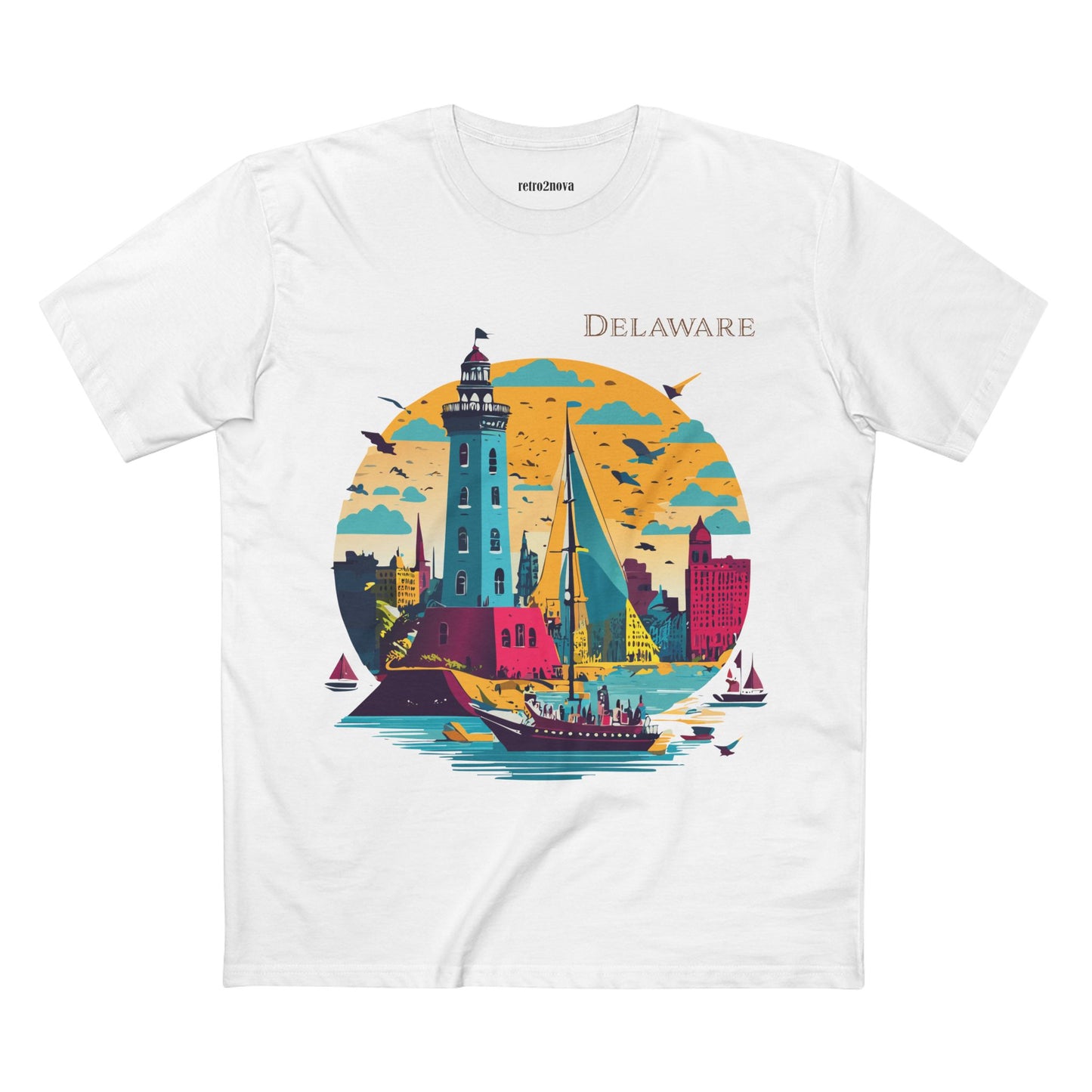 US State Shirts, Delaware Shirt
