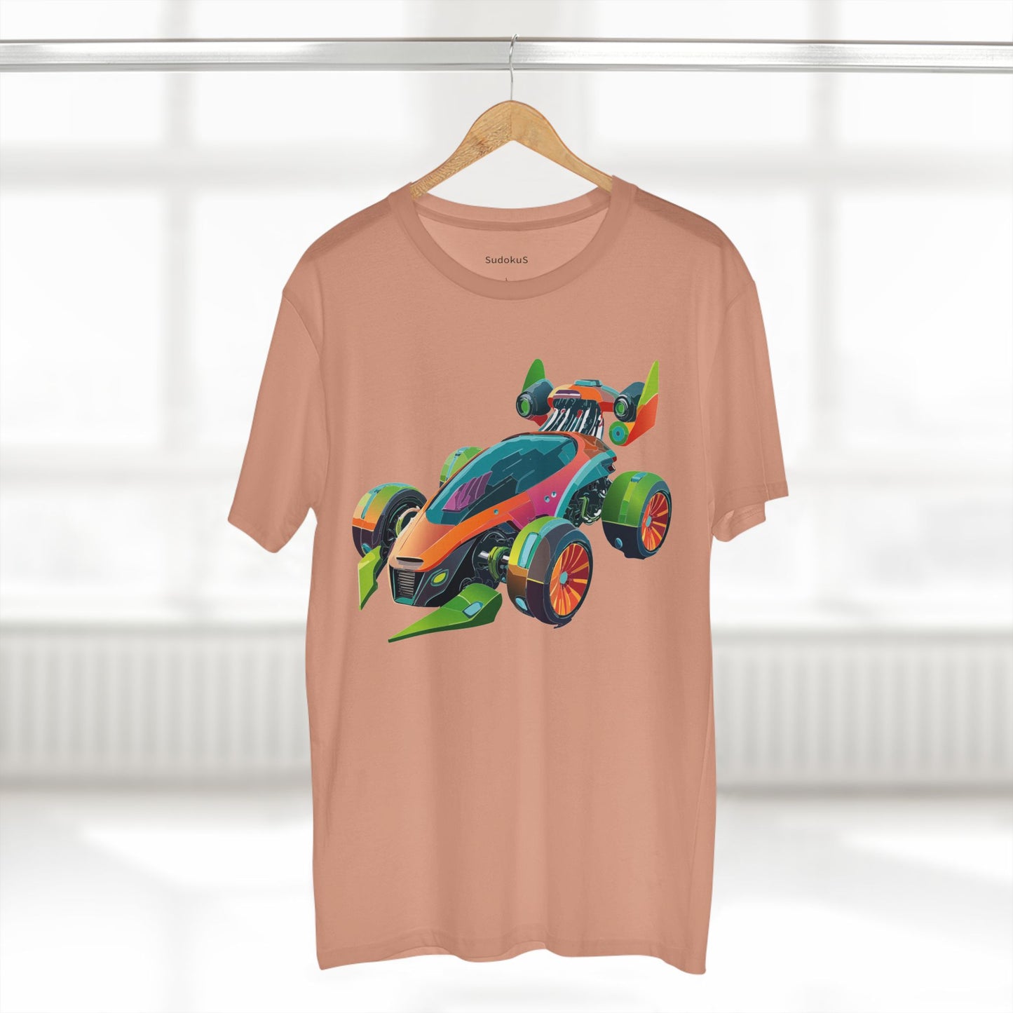 Unisex Car Shirt Hot Wheels Tee Premium Cotton Art Design Regular Fit Crew Neck Edition