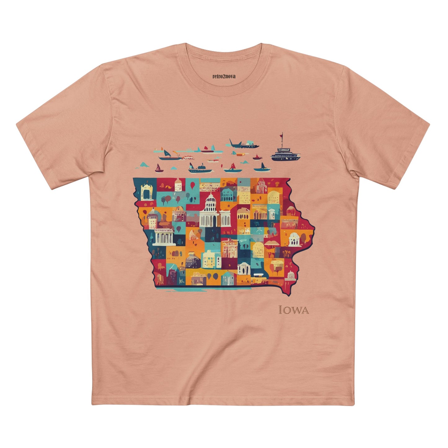 US State Shirts, Iowa Shirt
