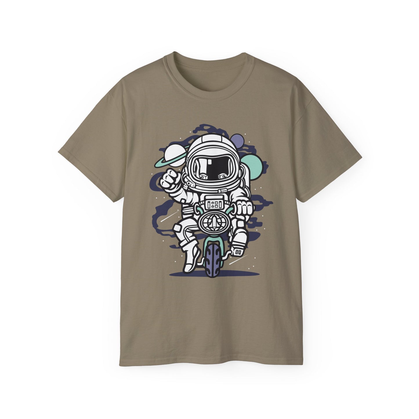 Astronaut Tee Shirt, Astronaut Graphic T‑Shirt, Cartoon Graphic T-Shirt, Art Design Shirt, Cosmos Tee Shirts 6