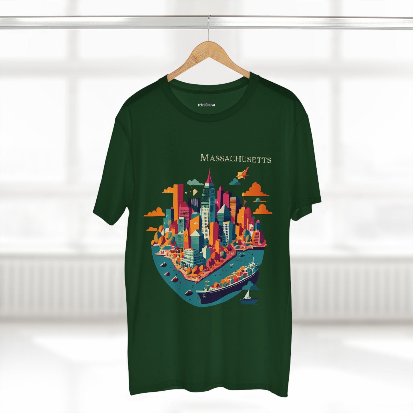 US State Shirts, Massachusetts Shirt