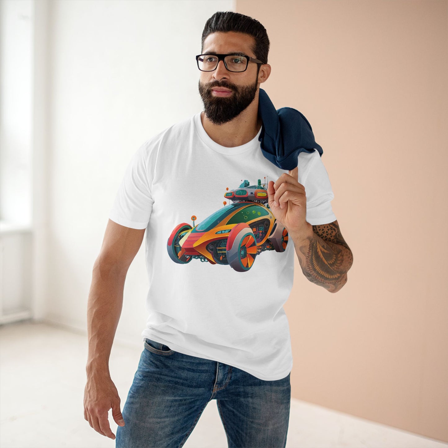 Car Shirt Hot Wheels Unisex Premium Cotton Tee With Unique Art Design Graphic Collection