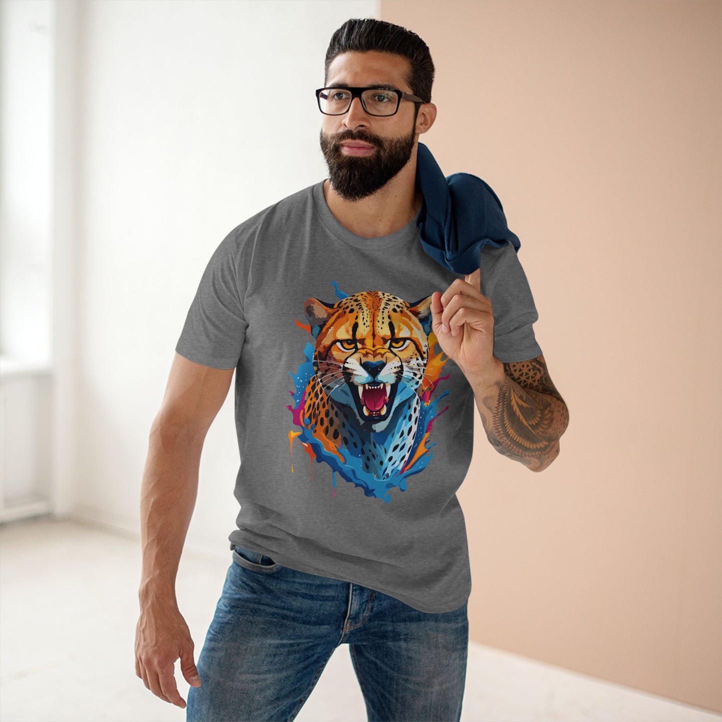 Animal Shirt, Cheetah Shirt - SudokuS