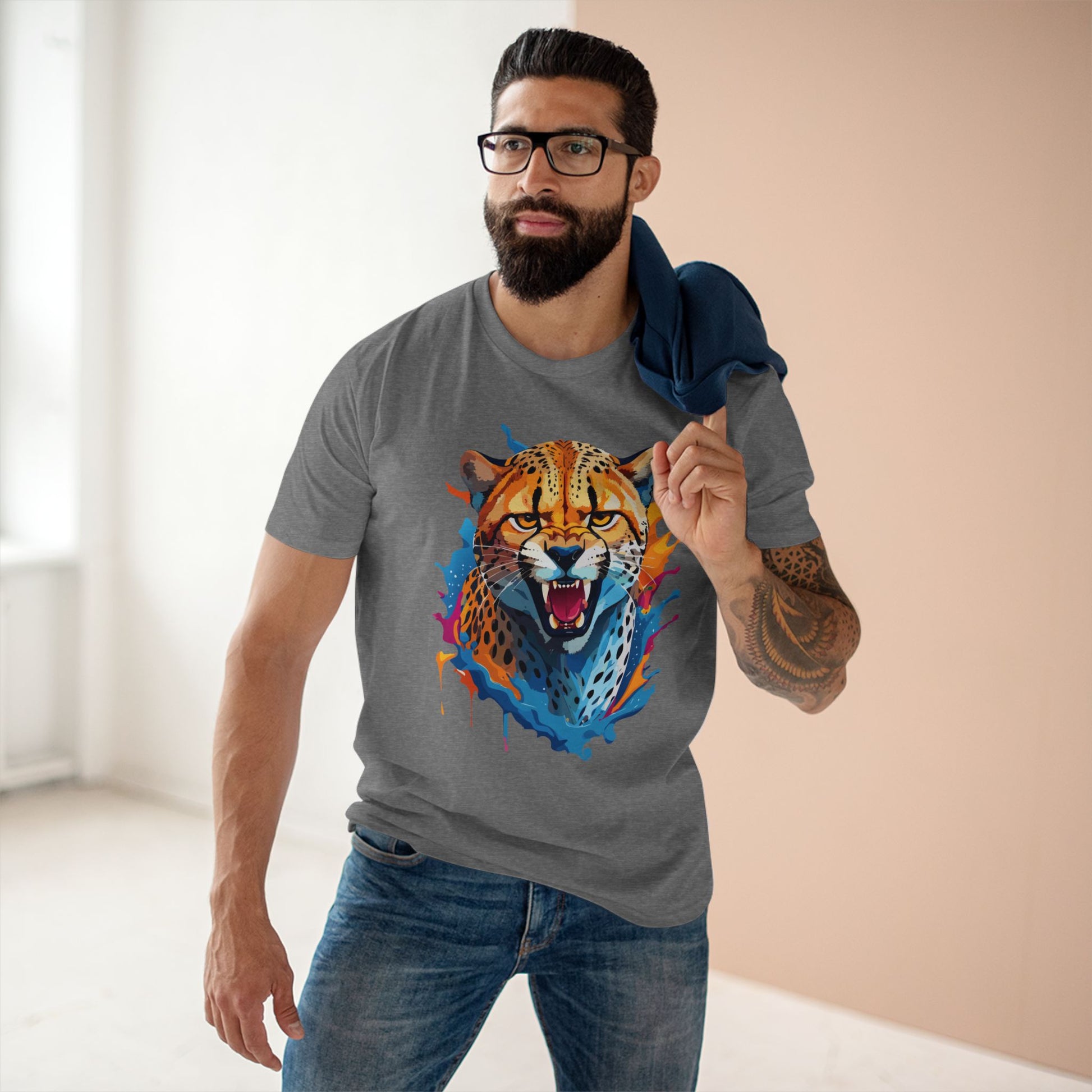 Animal Shirt, Cheetah Shirt - SudokuS