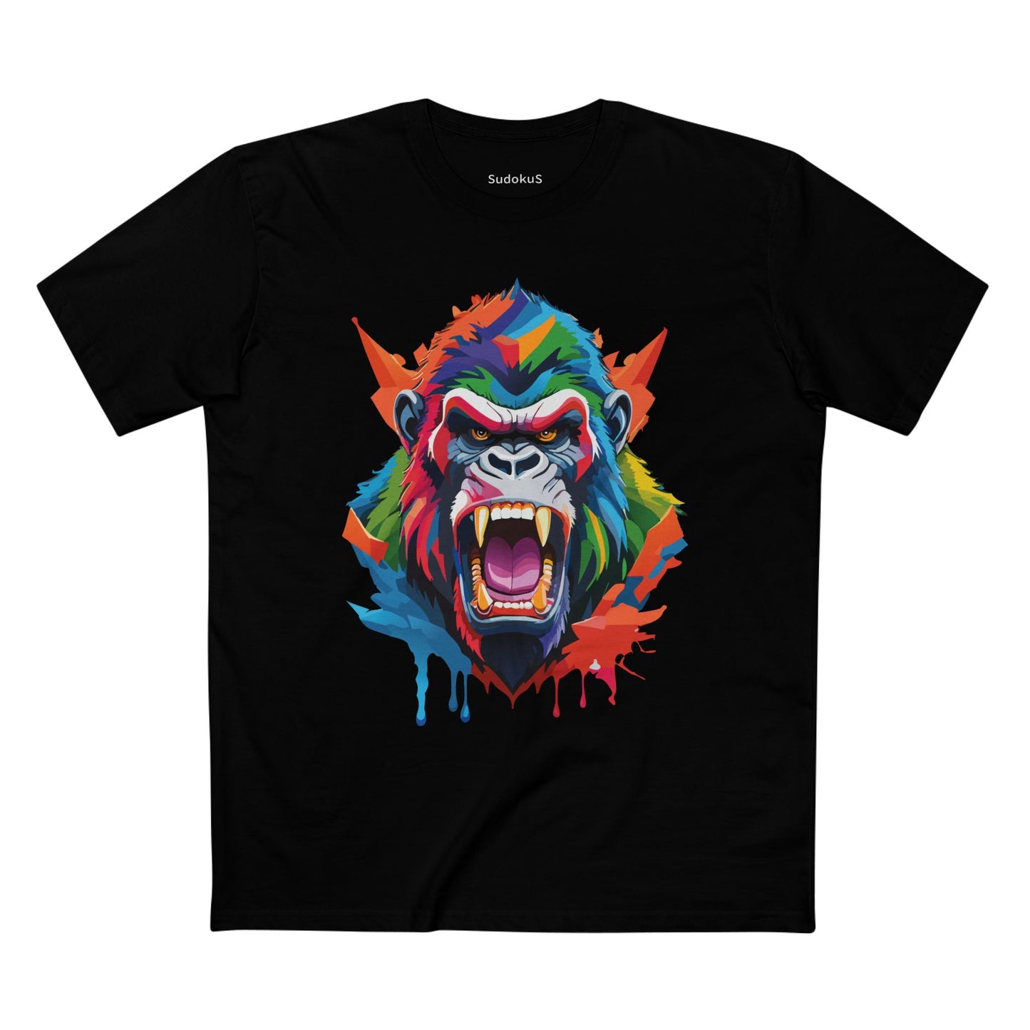 Animal Shirt, Gorilla Shirt - SudokuS