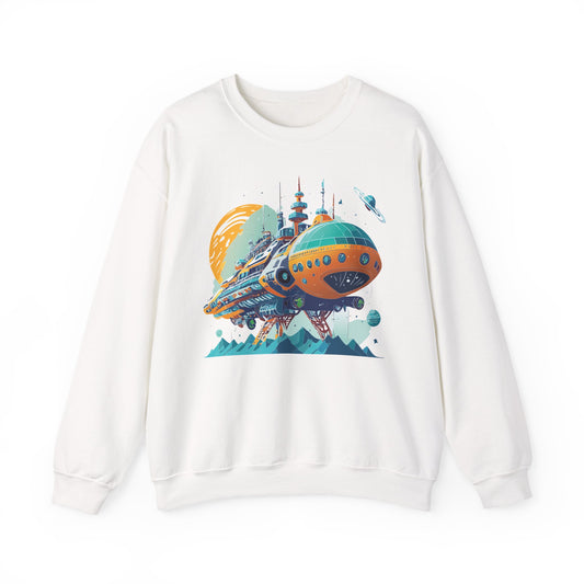 Space Shuttle Sweatshirt, Cosmic Sweatshirt, Astronaut Sweatshirt, Space Cosmic Sweatshirt