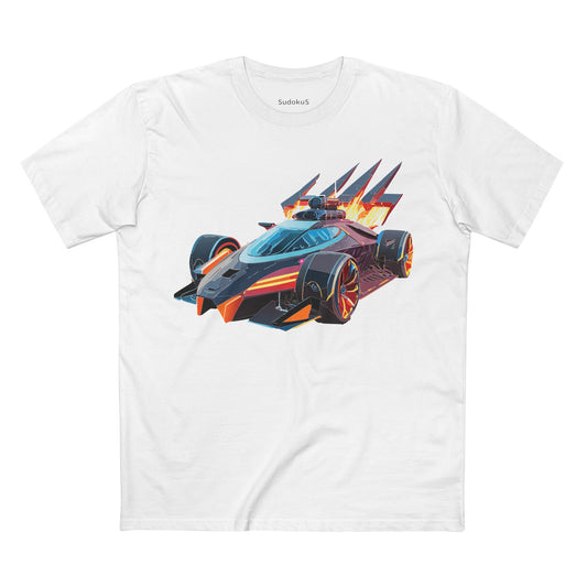 Car Shirt Hot Wheels Unisex Premium Cotton Tee With Unique Art Design Regular Fit Crew Neck