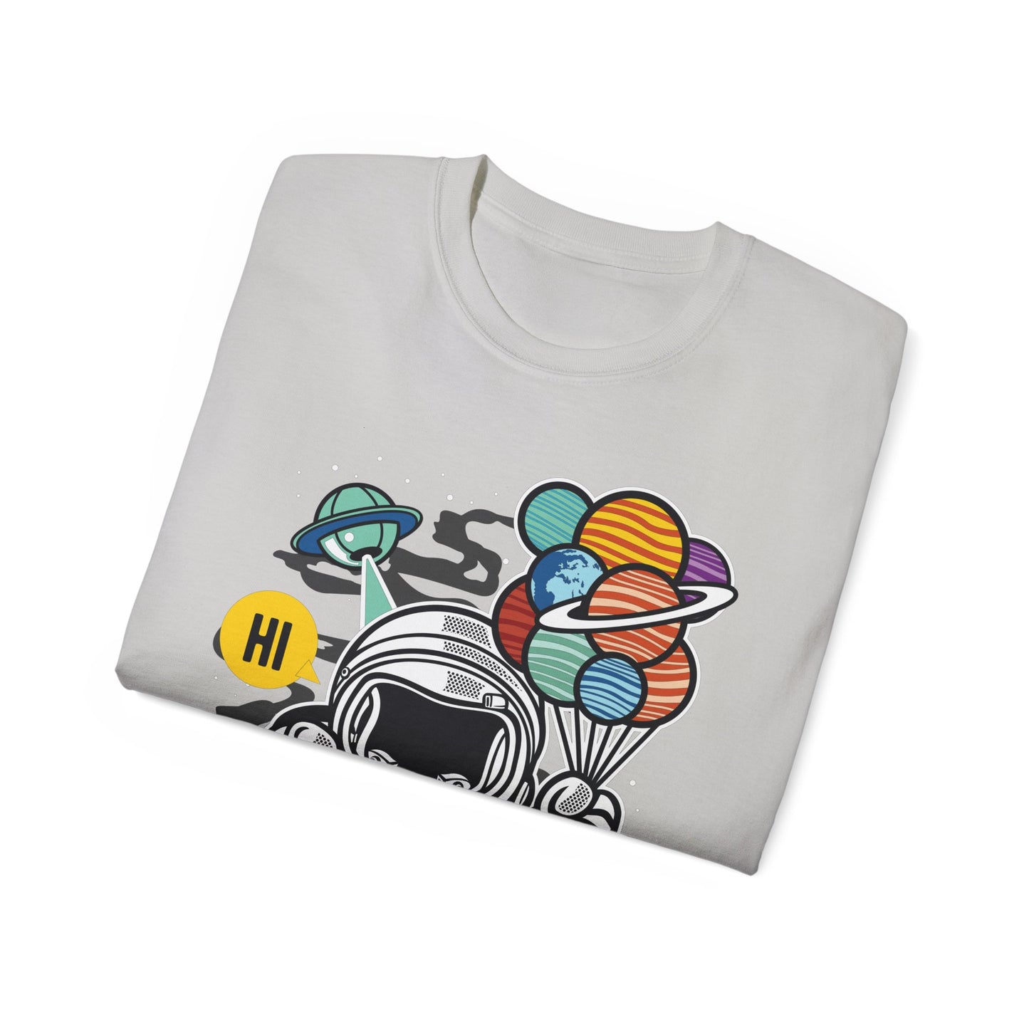 Astronaut Tee Shirt, Astronaut Graphic T‑Shirt, Cartoon Graphic T-Shirt, Art Design Shirt, Cosmos Tee Shirts 7