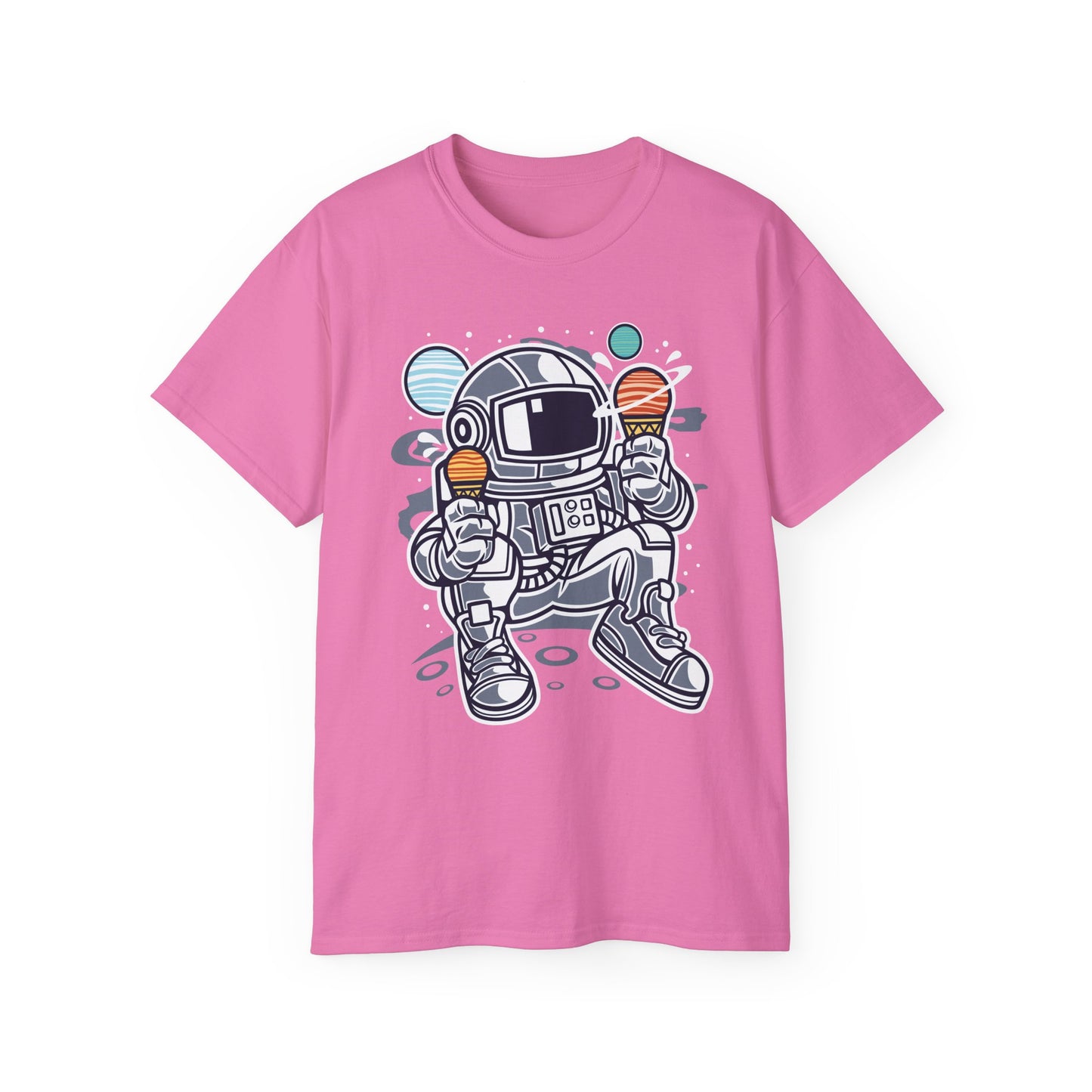 Astronaut Tee Shirt, Astronaut Graphic T‑Shirt, Cartoon Graphic T-Shirt, Art Design Shirt, Cosmos Tee Shirts