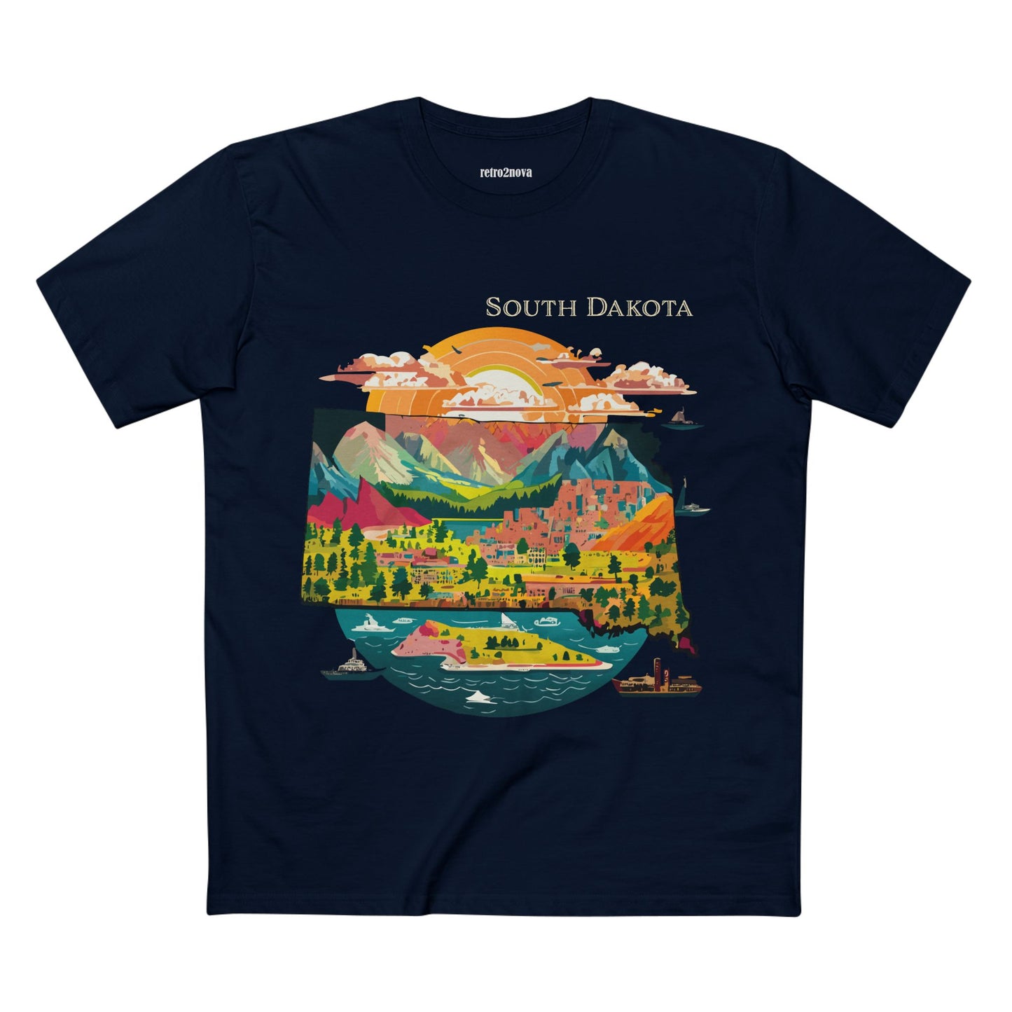 US State Shirts, South Dakota Shirt