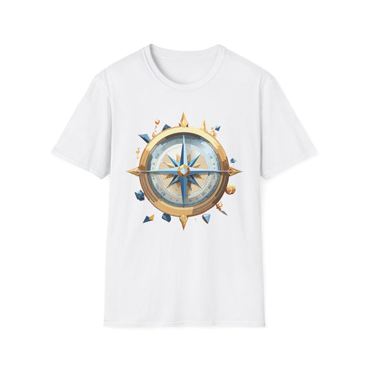 Compass T Shirt, Compass Shirt, Shirt with Compass, Navigator Shirt