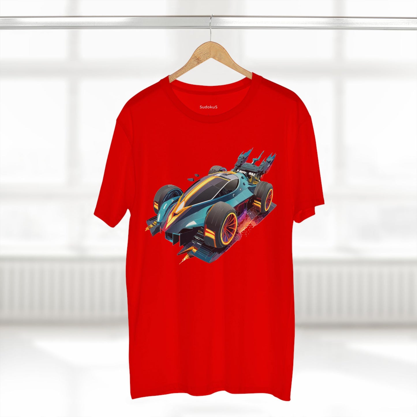 Car Shirt Hot Wheels Tee Crew Neck Unisex Premium Cotton With Unique Art Design Regular Fit