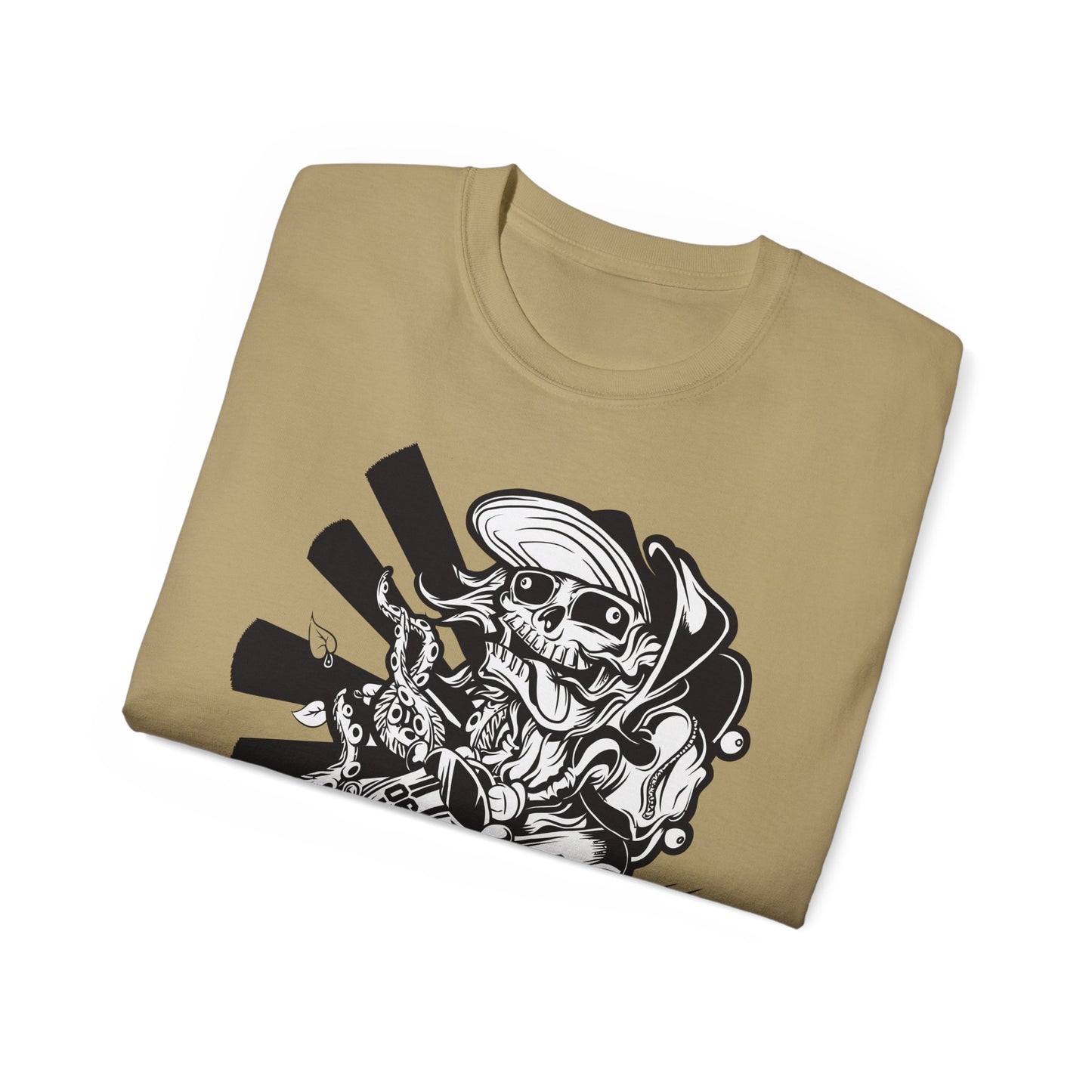 Skull Tee Shirt, Skull Graphic T‑Shirt, Cartoon Graphic T-Shirt, Art Design Shirt, Skull Tee Shirts