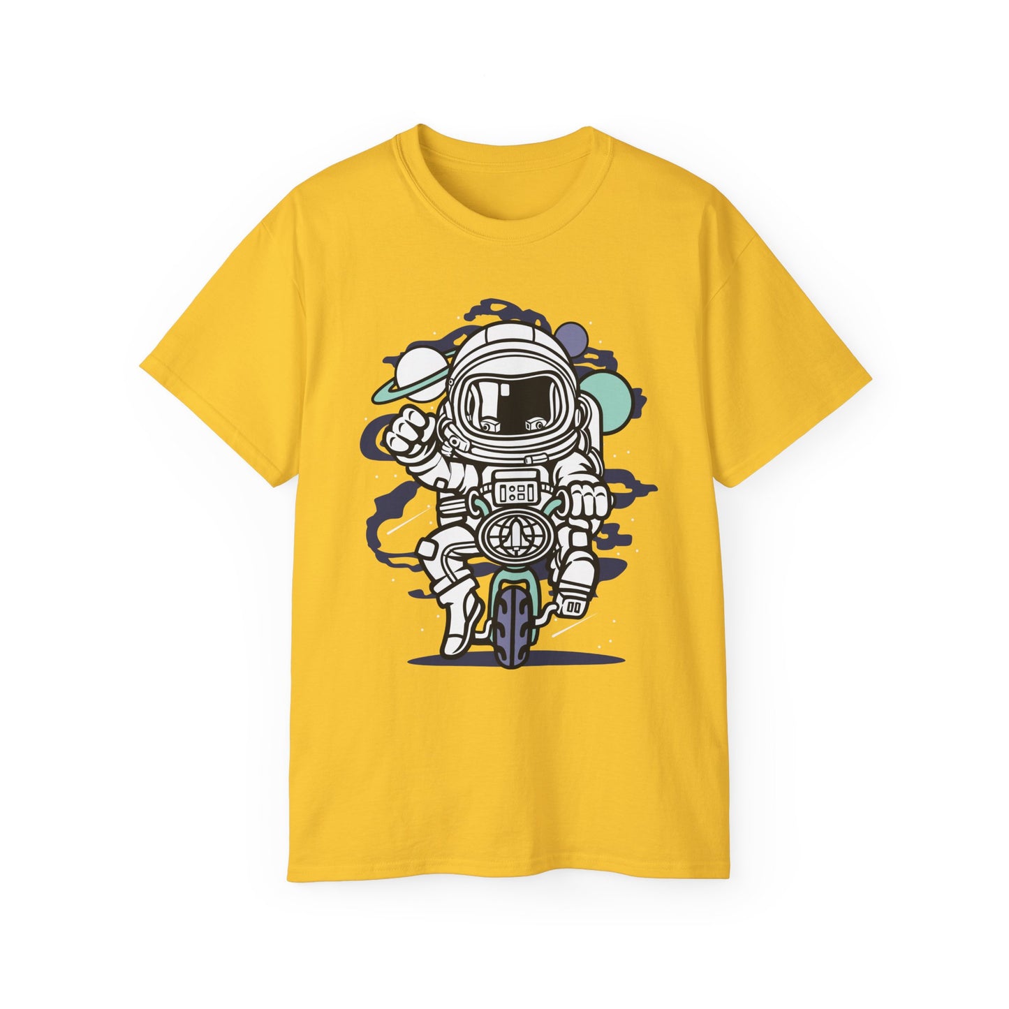 Astronaut Tee Shirt, Astronaut Graphic T‑Shirt, Cartoon Graphic T-Shirt, Art Design Shirt, Cosmos Tee Shirts 6