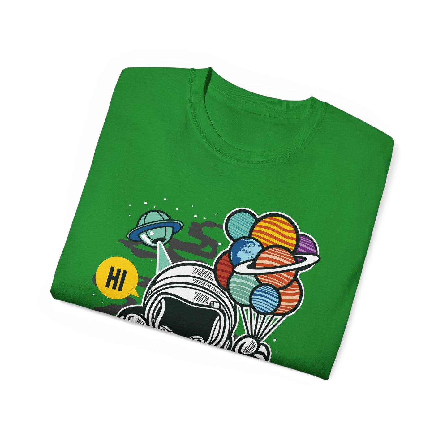 Astronaut Tee Shirt, Astronaut Graphic T‑Shirt, Cartoon Graphic T-Shirt, Art Design Shirt, Cosmos Tee Shirts 7