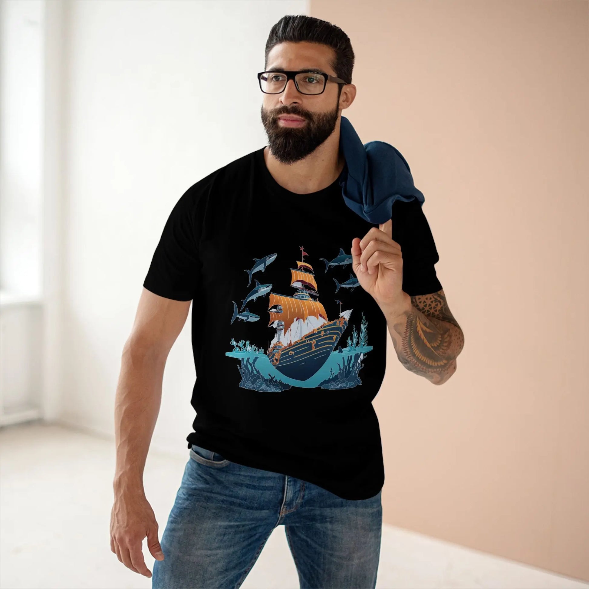 Ocean Coast Shirts, Ocean Shirt - SudokuS