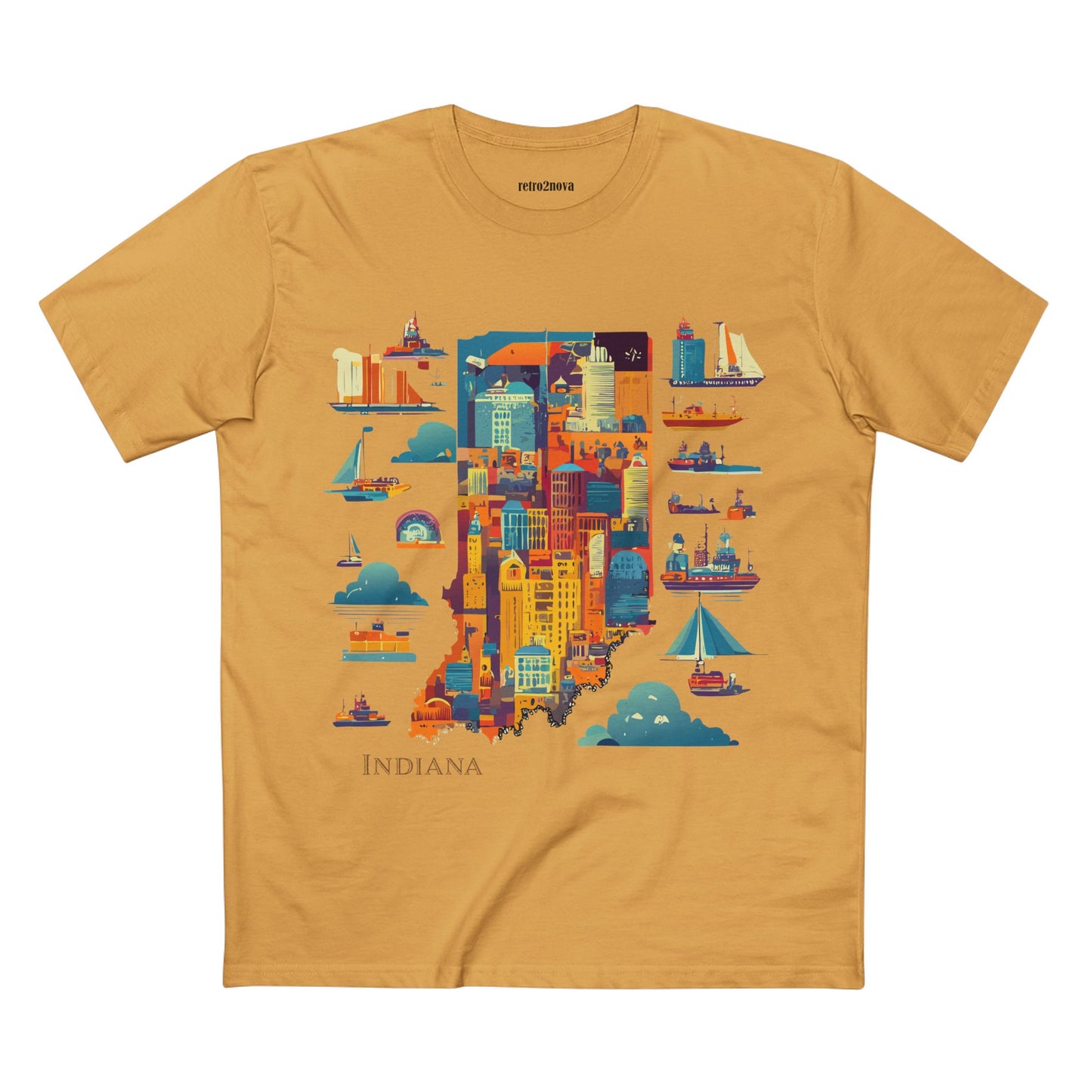 US State Shirts, Indiana Shirt