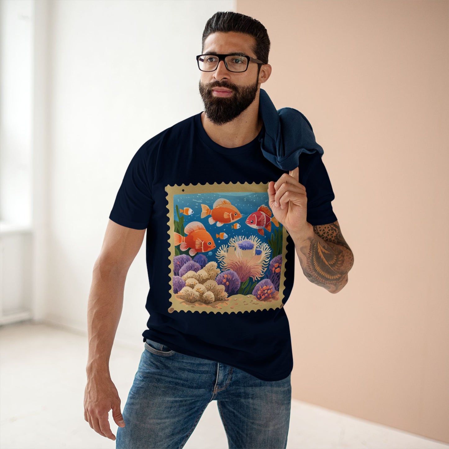 Stamp Shirt, Postage Stamp Shirt