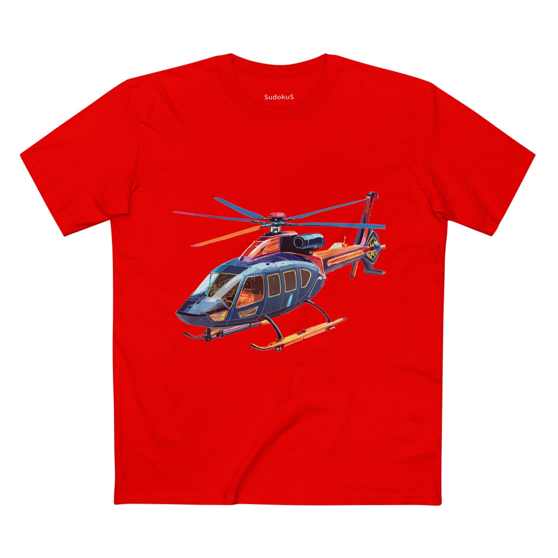 Helicopter Shirt, Chopper Shirt - SudokuS