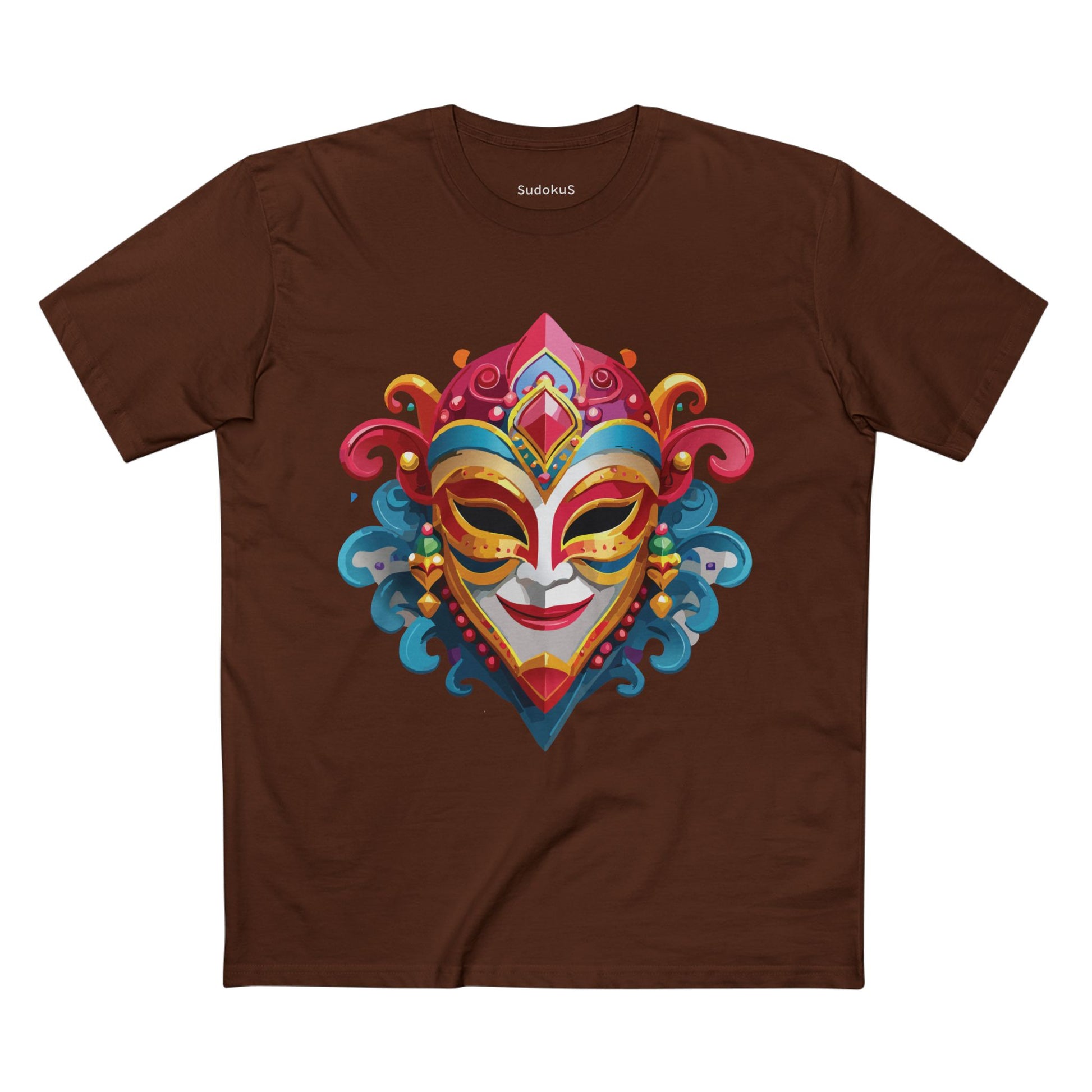 Mask Shirt, Shirt with Face - SudokuS