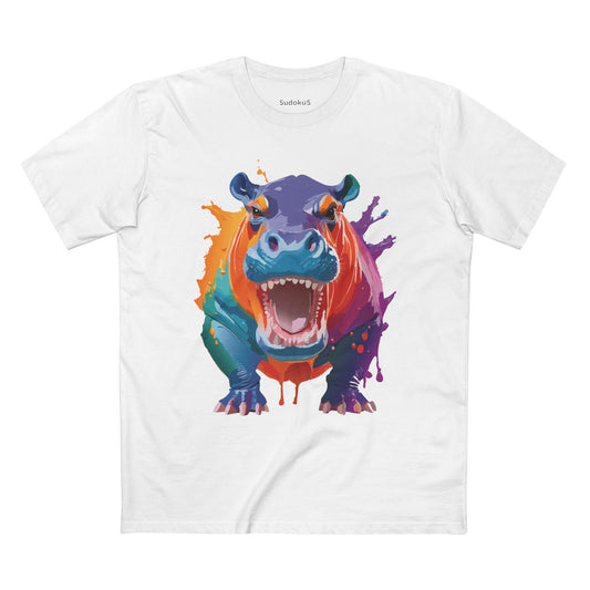 Animal Shirt, Hippo Shirt - SudokuS