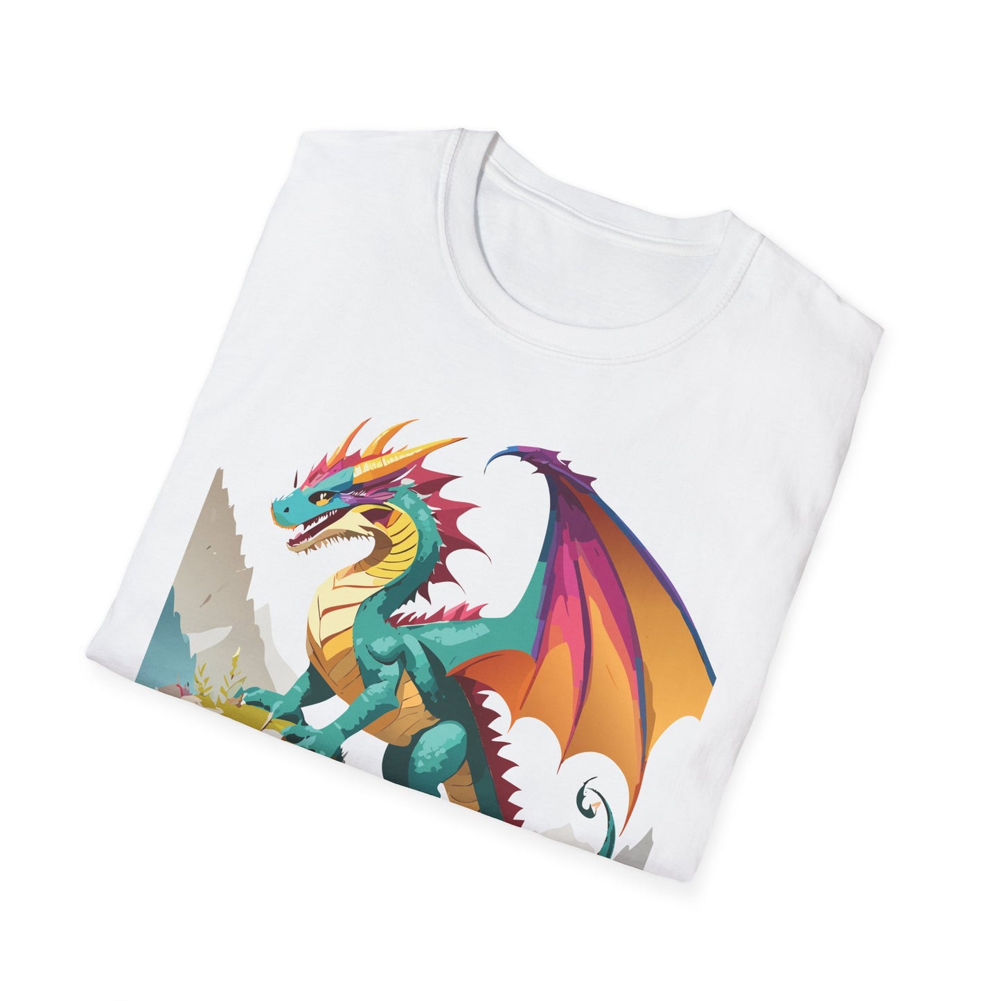 Dragon T Shirt, Dragon Shirt, Shirt with Animals, Animal Shirt