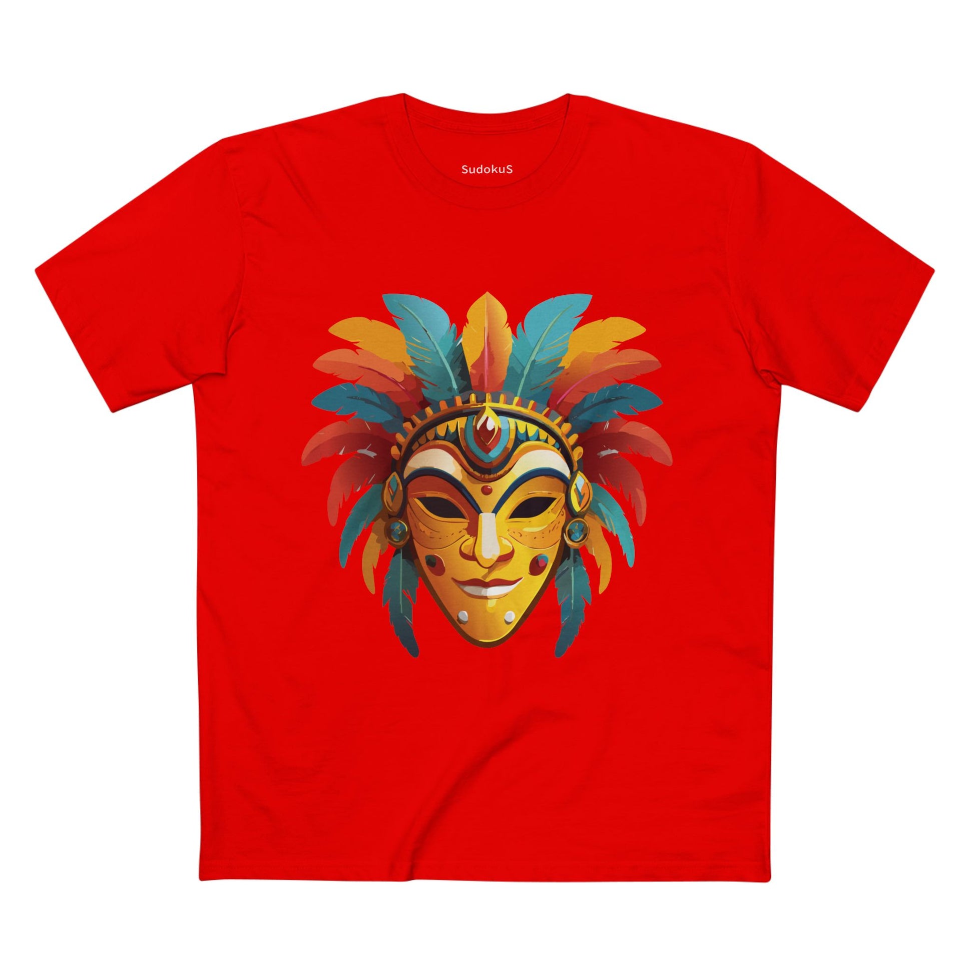 Mask Shirt, Shirt with Face - SudokuS