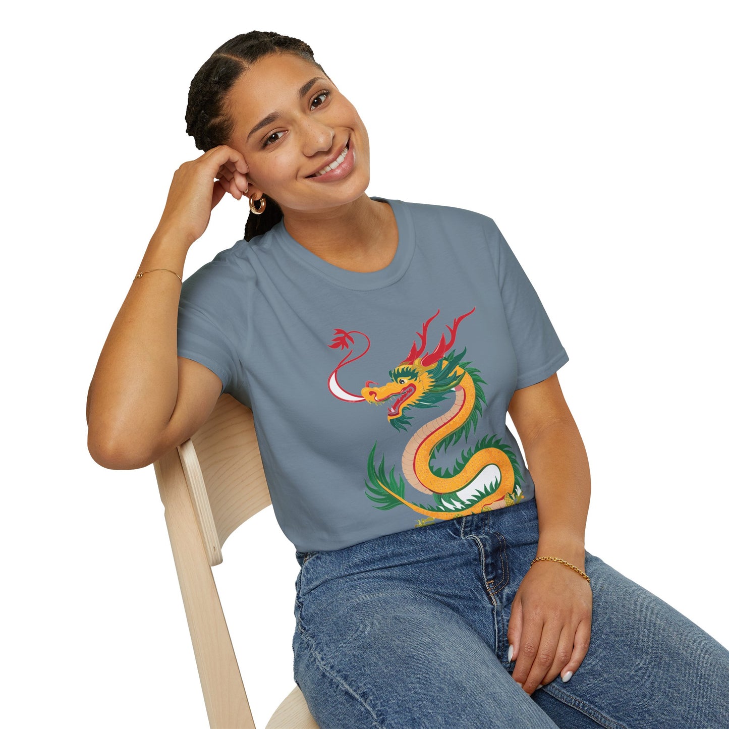Dragon T Shirt, Dragon Shirt, Shirt with Animals, Animal Shirt