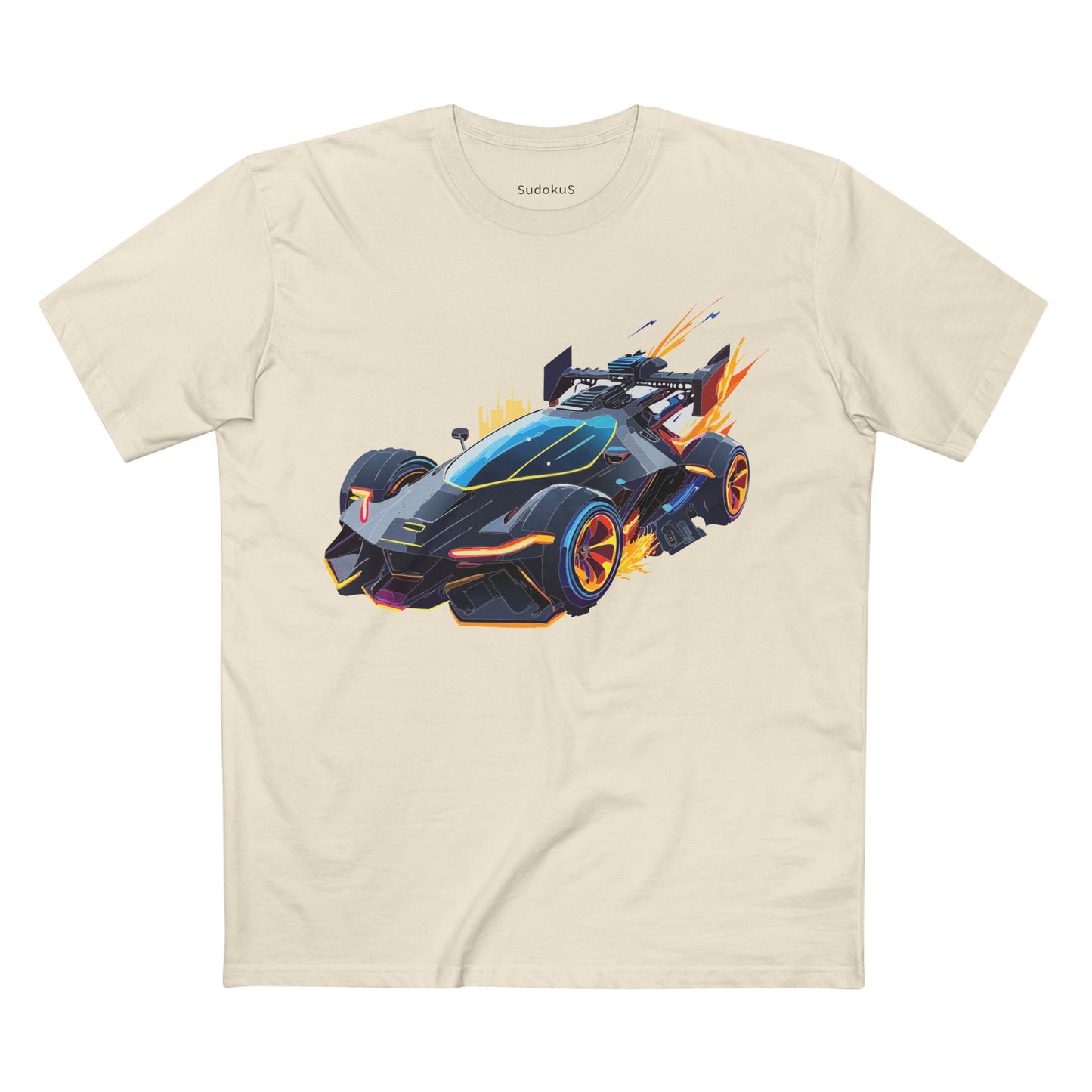 Hot Wheels Car Shirt Unisex Premium Cotton Tee With Unique Car Art Design For Everyday Wear